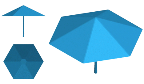 Sa Umbrella by Justin Nagelberg and Matthew Waldman
