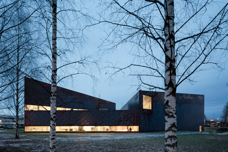 Seinäjoki Public Library and Provincial Library, Apila by JKMM Arkkitehdit