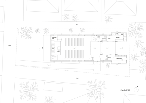 Shonan Church by Takeshi Hosaka