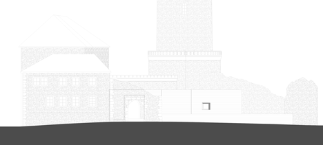 Sparrenburg visitor centre by Max Dudler