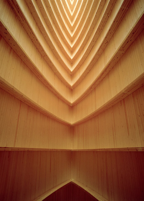 Turku Ecumenical Art Chapel by Sanaksenaho Architects