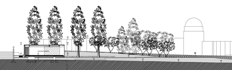 Tyne Cote Cemetery entrance pavilion by Govaert and Vanhoutte architectuurburo