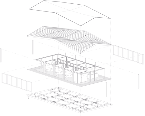 Fellows Pavilion for the American Academy in Berlin by Barkow Leibinger