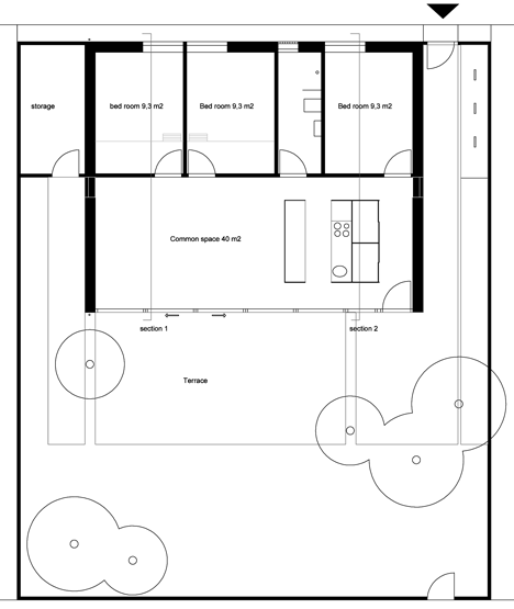 Low Cost House in Copenhagen by Sigurd Larsen Design & Architecture