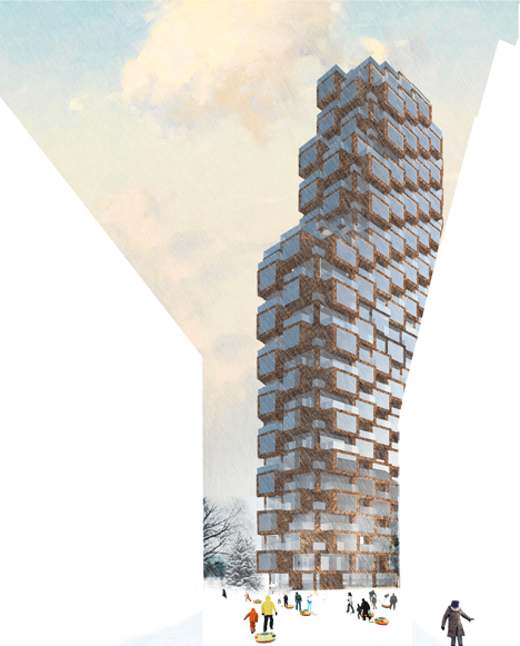 Norra Tornen by OMA