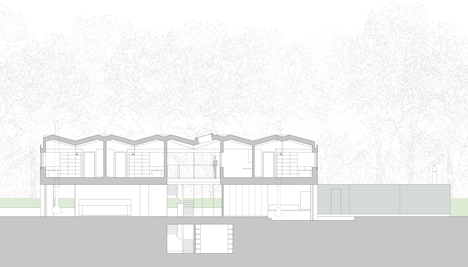 Sussex House by Wilkinson King Architects