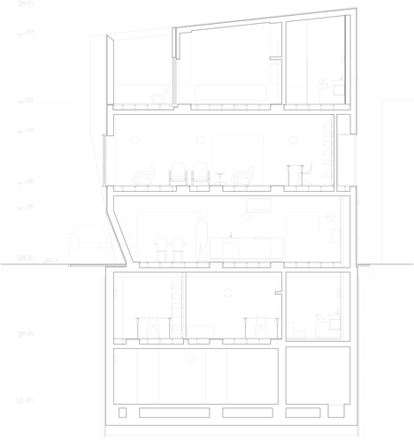 The A' House in Tokyo by Wiel Arets