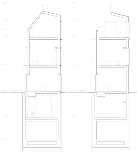 The A' House in Tokyo by Wiel Arets
