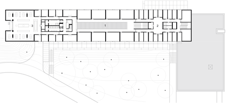 Melgaço Sports School, Portugal by Perdo Reis Arquitecto