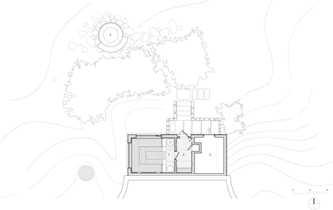Sauna in the Hudson Valley by Andre Tchelistcheff Architects