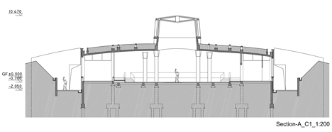 Waterfront restaurant by Pro-Form Architects