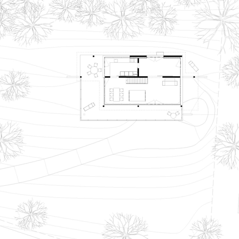 House on a Slope by Gian Salis