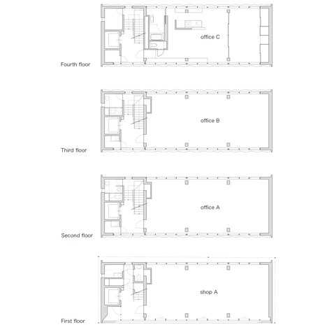 Keiun Building by Aisaka Architects