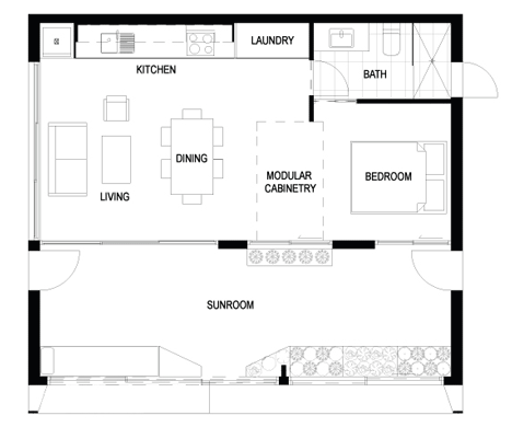 World's First Carbon Positive House by ArchiBlox