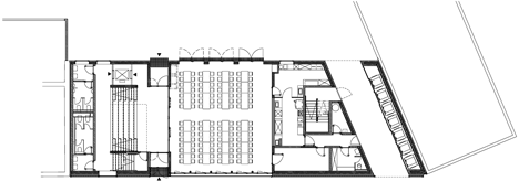 Grammar School in Karlsruhe, Germany by Netzwerk Architekten