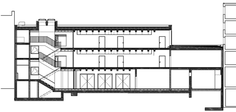 Grammar School in Karlsruhe, Germany by Netzwerk Architekten