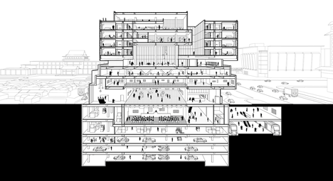 Guardian Art Center by Ole Scheeren