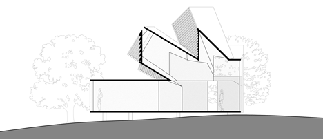 Hechingen Studio across the Landscape by Whitaker Studio