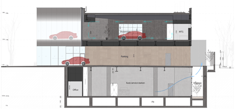 Mazda Showroom by Supose Design Office