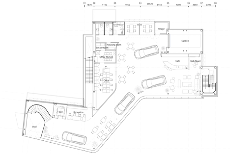 Mazda Showroom by Supose Design Office