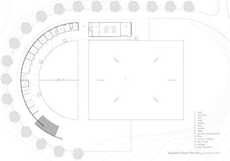 Equestrian Centre by Seth Stein Architects