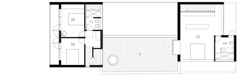 Courtyard House by Aileen Sage Architects