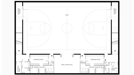 Elementary School Sports Hall by Jovan Mitrović