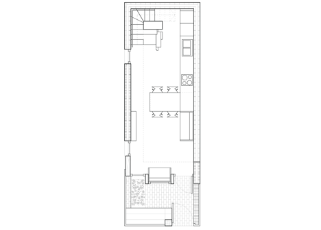Haringey Brick House by Satish Jassal Architects