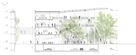 Paris-Saclay Polytechnique by Sou Fujimoto