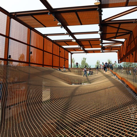 Brazil's Expo pavilion by Studio Arthur Casas