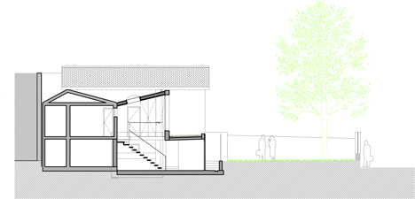 Chaville house extension part II by CUT Architectures