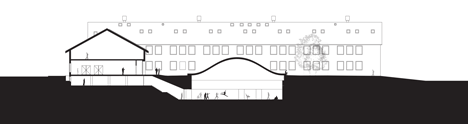 Gammel Hellerup High School by BIG