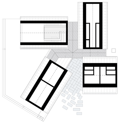 House of Four Houses by PROD Arquitectura