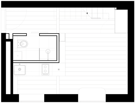 Micro-Apartment in Berlin by spamroom+johnpaulcoss