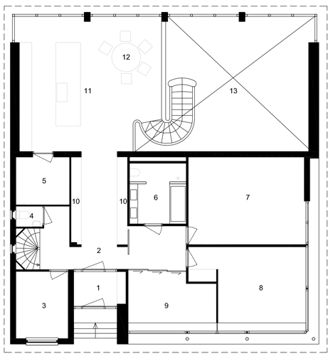 Villa near Rotterdam by Antonia Reif
