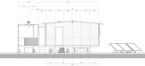 Demountable House by Jean Prouvé and Richard Rogers at Miami/Basel