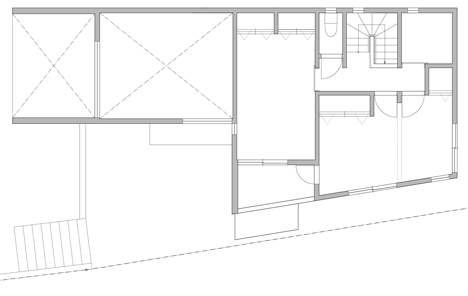Fly out house by Tatsuyuki Takagi Architects