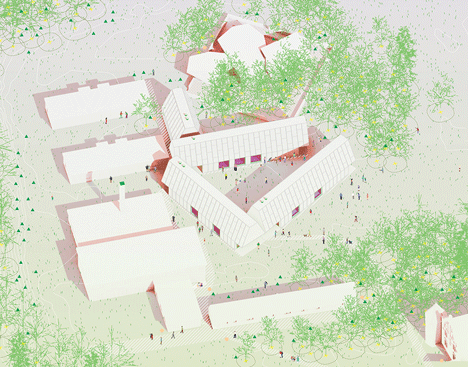 Krabbesholm, Art / Architecture / Design School by Mos Architects