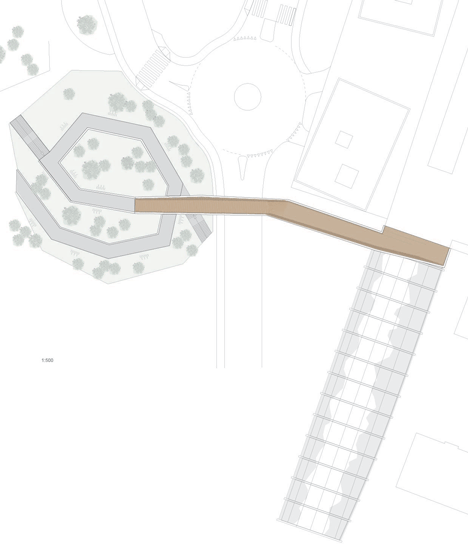 La Sallaz Footbridge by 2b architectes