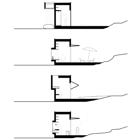 The Waterfall House by Bornstein Lyckefors Arkitekter