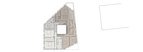 Urban Villa 4 in 1 by 2b Architectes