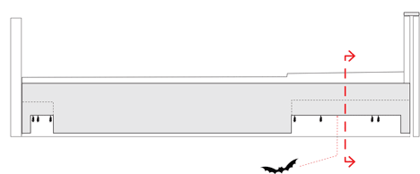 Vlotwateringbridge bat bridge by Next Architects