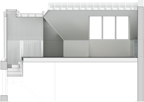 West Heath loft conversion with a secret room by Milford Martin Architects