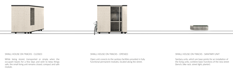Another Small House on Tracks by Tomasz Zablotny