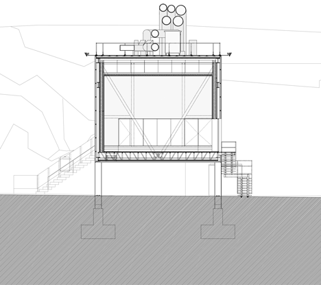 Auditório para Audiovisual by Eduardo Souto de Moura and Correia
