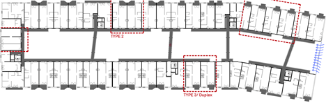 Housing at old Bordeaux submarine