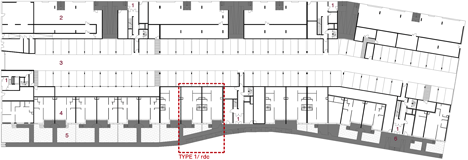 Housing at old Bordeaux submarine