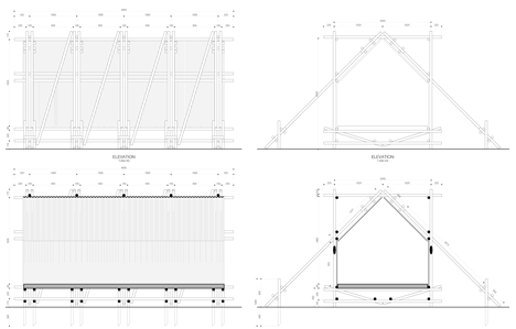 Temporary shelter for Nepal earthquake victims by Charles Lai and Takehiko Suzuki