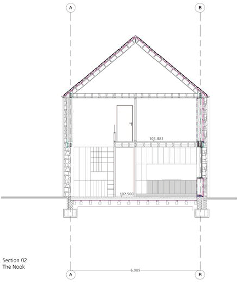 The Nook, Monmouthshire by Hall + Bednarczyk Architects