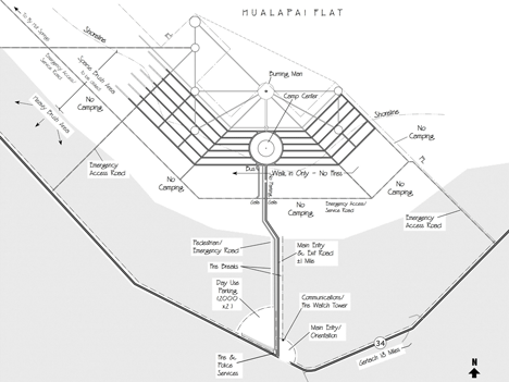 Map of Burning Man